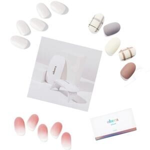 Ohora Semi cured gel for fingernails 3 boxes, Gel lamp, Prep Pads